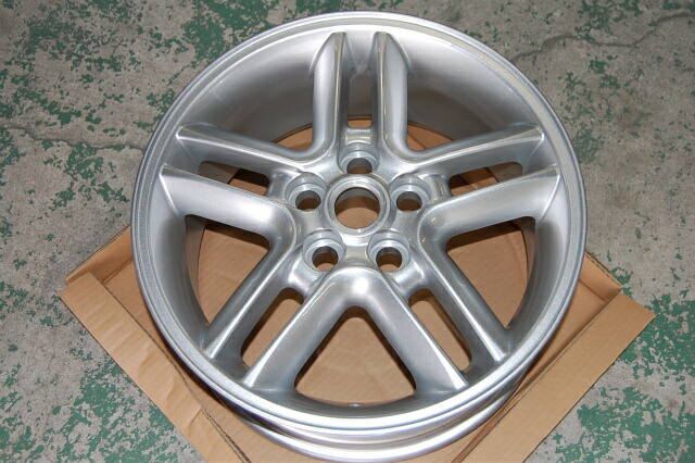 楽天市場 アルミホイール ハリケーンタイプ 社外品 シルバー18インチ 新品未使用品 単品ハリケーン ディスカバリー2 2ndレンジローバー P38 D2 ランドローバー専門 レンジャース