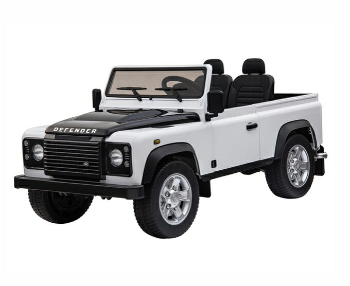 楽天市場 子供用 ディフェンダー 2人乗り電動ライドカー Uk輸入品 Ride On Defender Twin Seater最大積載量 30kgサイズ 1400 X 750 X 650mm総重量 29 5kg対象年齢 3 7才 大型商品のため送料別途加算 ランドローバー専門 レンジャース