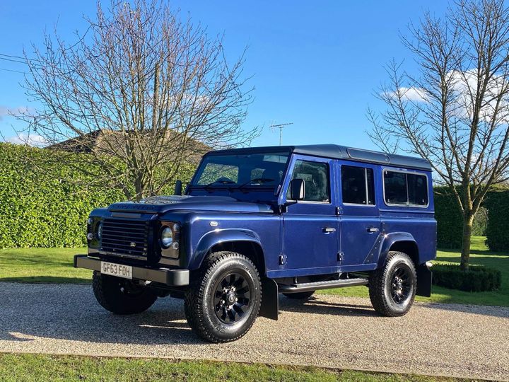 楽天市場 13 Defender110 2 2 Xs Station Wagon 5dr英国モデルロアールブルー21 2 現在 ランドローバー専門 レンジャース