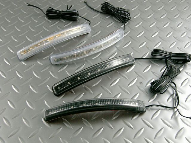 楽天市場 格好良い 汎用ledドアミラーウィンカー 貼り付けタイプ Type2 Auto Garage 楽天市場支店