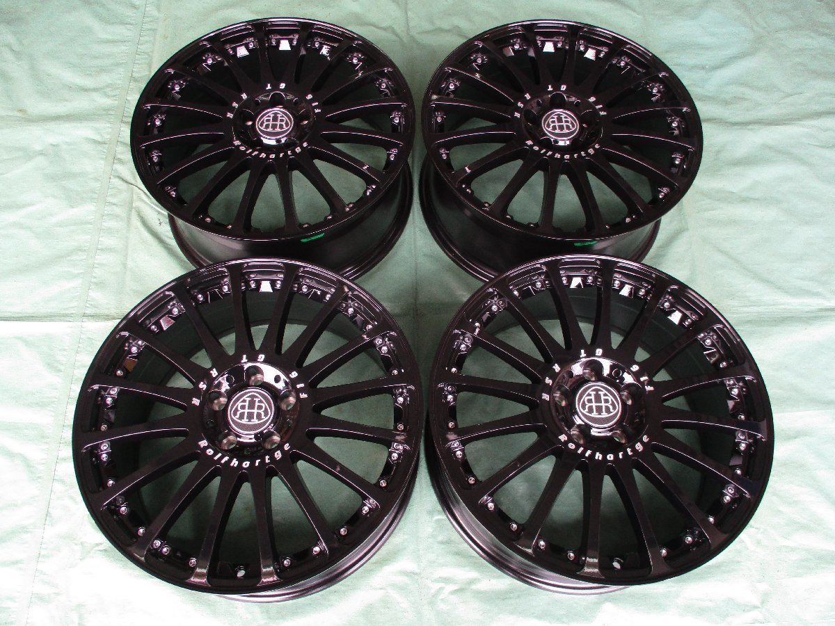 ロルフハルトゲx10evo 18インチ 新品 Rolfhartge(ロルフハルトゲ) X10EVO BK/BE 18インチ ホイールのみ