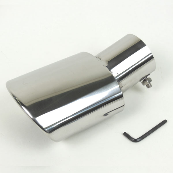 車用メッキパーツ 1ピース マフラーカッター トヨタ C-HR ZYX10/NGX50 2016-2017 AL-AA-0202 AL Car plating parts