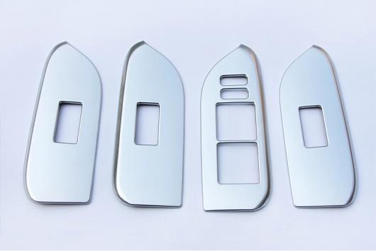 車用メッキパーツ アームレストトリム インナードアハンドルトリムスパンコール トヨタ プラド 2014 ABS クロム オートアクセサリー AL-AA-0375 AL Car plating parts