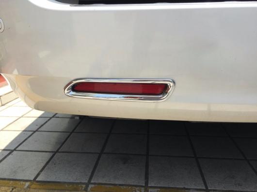 車用メッキパーツ オートクロームアクセサリー リアフォグライトカバートリム シエナ 2015 2016 ABS クロム AL-AA-0455 AL Car plating parts|オートパーツエージェンシー