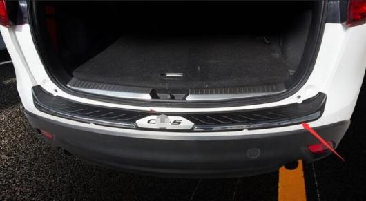 車用メッキパーツ オートリアバンパープロテクタートリムインテリア マツダ CX-5 2012-2016 1ピース オートアクセサリー AL-AA-0685 AL Car plating parts