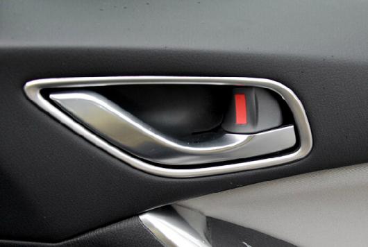 車用メッキパーツ オート内装ドアハンドルトリムステッカー マツダ CX-5 CX 5 2013 2014 2015 オートアクセサリー 4ピース セット AL-AA-0708 AL Car plating parts｜オートパーツエージェンシー