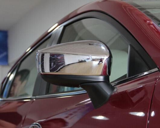 車用メッキパーツ 2014 2015 2016 マツダ 3 ABS クロームサイドドア ウィング ミラーカバー背面図ミラープロテクターカバーカースタイリングアクセサリー2ピース AL-AA-0840 AL Car plating parts