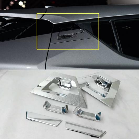 車用メッキパーツ オート パーツ トヨタ C-HR CHR 2016 2017 ABS クローム外装ドアボウルカバートリム装飾ステッカー カー アクセサリー6ピース セット AL-AA-1193 AL Car plating parts