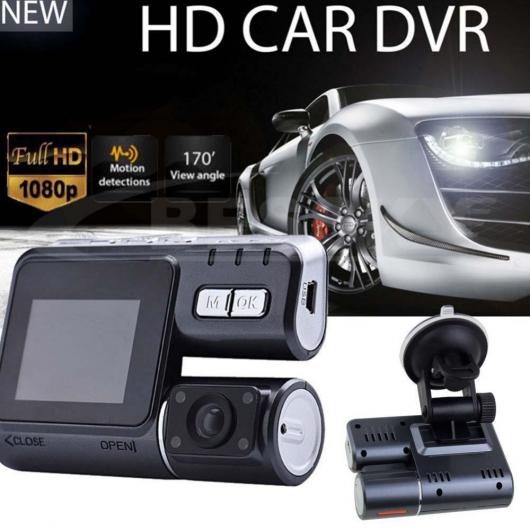 カー用品カメラ 2017 HD 1080P デュアルレンズ カー DVRカメラ ダッシュボード ビデオ記録Gセンサーカメラ AL-AA-1715 AL Car supplies camera｜オートパーツエージェンシー