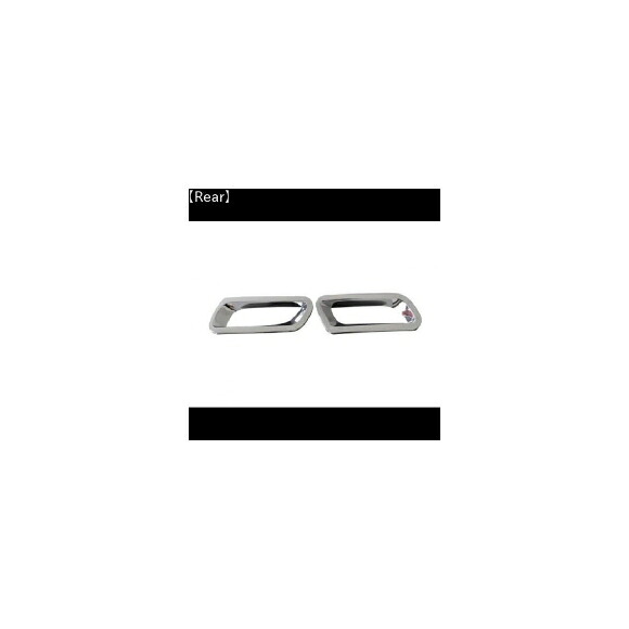 車用メッキパーツ ABS クローム リア フォグ ランプ カバー シェード 4ピース セット スバル XV Crosstrek 2012 2013 2014 2015 2016 2017 AL-AA-2775 AL Car plating parts