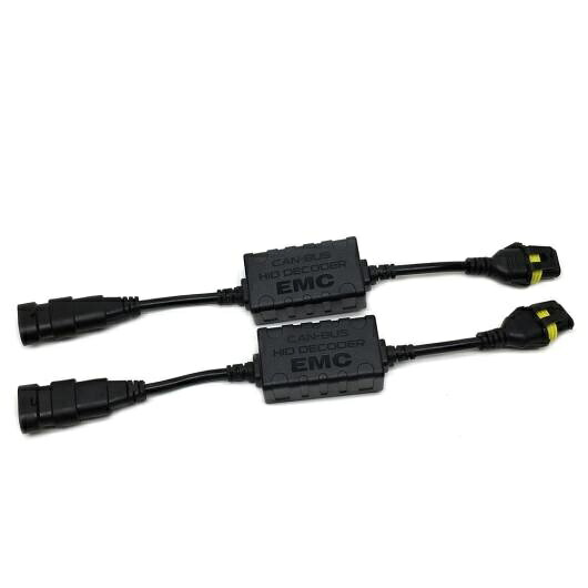 キャンセラー ペア HID CAN-BUS ボックス電線コネクタエラー デコーダ 高速明るいバラスト ヘッドライトYEAKY H7 H11 9005 H4 AL-AA-5819 AL Canceller