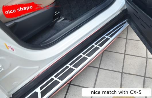 車用メッキパーツ マツダ CX-5 2012-2017 ランニングボード サイドステップ バー 人気 スタイル SUV experiences AL-AA-5951 AL Car plating parts