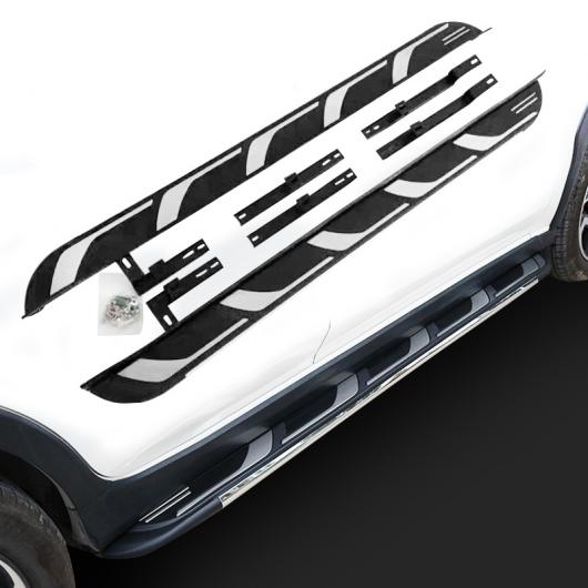 車用メッキパーツ アルミ ランニングボード サイドステップ ナーフ バーフィット スバル オール XV Crosstrek 2018 AL-AA-5985 AL Car plating parts