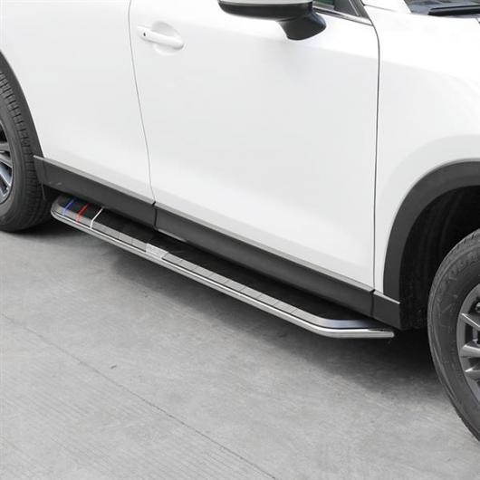 車用メッキパーツ アルミ サイドステップ マツダ CX-5 2017 2018 2019 ランニングボード ナーフ バー AL-AA-6050 AL Car plating parts｜オートパーツエージェンシー