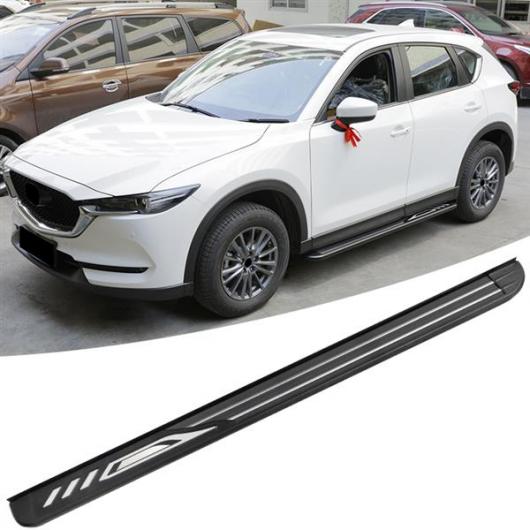抜群 送料無料 Al 車用メッキパーツ アルミ サイドステップ マツダ Cx 5 2017 2018 2019 ランニングボード ナーフ バー Al Aa 6052 オンラインショップ