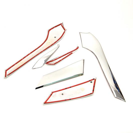車用メッキパーツ トヨタ ランドクルーザー プラドJ150 FJ150 2010 2011 2012 2013 ABS クローム ヘッド ライト アイリッド カバー トリム ランプ フレーム 6ピース AL-AA-6229 AL Car plating parts