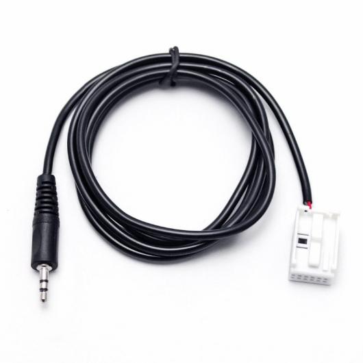 車用ケーブル プラグ AUX アダプタ 3.5 mm コネクタ ベンツ GL MML X164 X166 オーディオ メディア ケーブル データ線 AL-AA-6700 AL Car cable|オートパーツエージェンシー