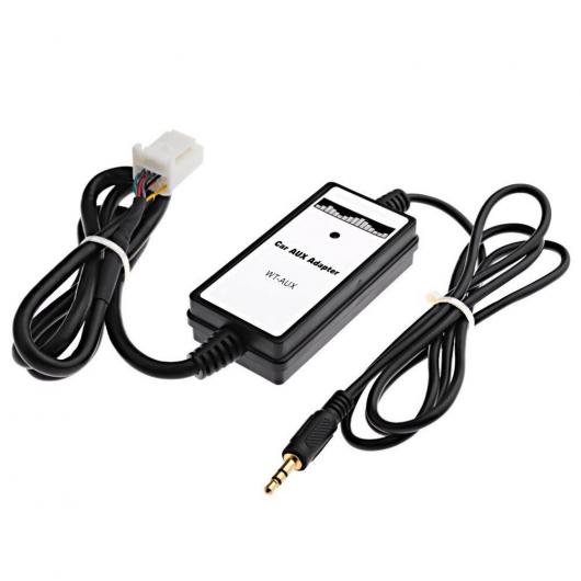 車用ケーブル AUX ケーブル アダプタ 3.5 mm CD プレーヤー オーディオ 補助 カムリ カローラ AL-AA-6957 AL Car cable｜オートパーツエージェンシー