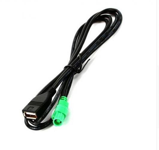 車用ケーブル カー オーディオ ラジオハーネス USB ケーブル 読書 USB フラッシュ アダプタ BMW X5 X6 ZシリーズE91 E88 E90 E90LCI E91LCI AL-AA-7095 AL Car cable|オートパーツエージェンシー