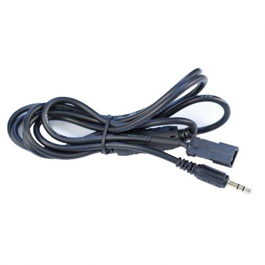 車用ケーブル カースタイリング 3.5mm AUX ケーブル オーディオ BMW BM54 E39 E46 E38 E53 X5 CD 充電器 iPod iPhone MP3 AL-AA-7162 AL Car cable｜オートパーツエージェンシー