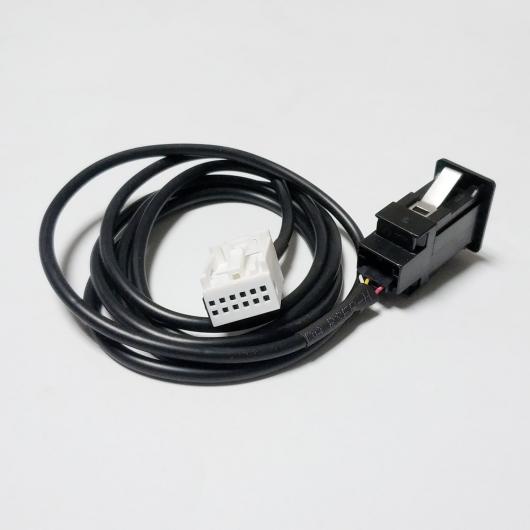 車用ケーブル ピン CD チェンジャーソケット 3.5mm AUX INソケット オーディオ 入力ハーネスワイヤー ケーブル アダプタ BMW E60 E61 E62 E63 E64 AL-AA-7169 AL Car cable｜オートパーツエージェンシー