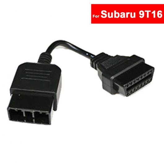 車用ケーブル 9 ピンオス OBD OBD2 OBD2 16 ピンメス 自動車診断ツール アダプタ 変換 ケーブル スバル AL-AA-7613 AL Car cable