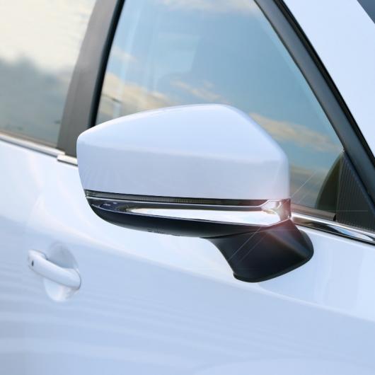 車用メッキパーツ ABS クローム サイドミラー 装飾ストリップトリム マツダ CX-8 CX8 2017 2018 2019 AL-AA-7962 AL Car plating parts