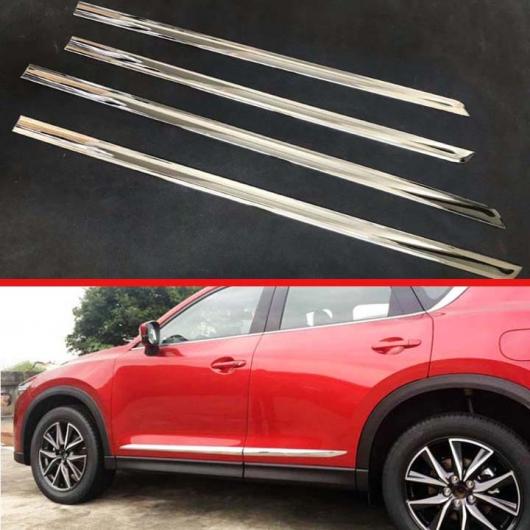 車用メッキパーツ マツダ CX-8 CX8 2018 2019 ABS クローム サイドドアラインガーニッシュ モールディング AL-AA-8004 AL Car plating parts