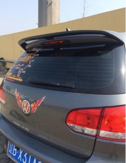 未塗装 ABS テールウィング スポイラー ウィング クリップ ブレーキライト フォルクスワーゲン ゴルフ 6 MK6 AL-AA-8064 AL Roof visor spoiler