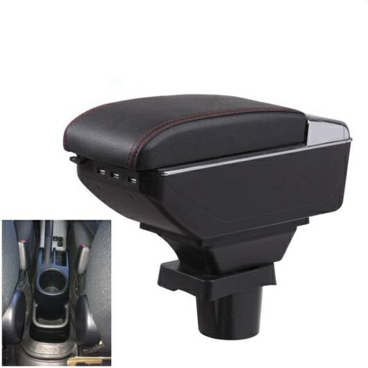 トヨタ アクア アームレスト ボックス センター 収納 カップホルダー 灰皿 USB [1] A style black～A style Beige AL-AA-8688 AL Interior parts for cars｜オートパーツエージェンシー