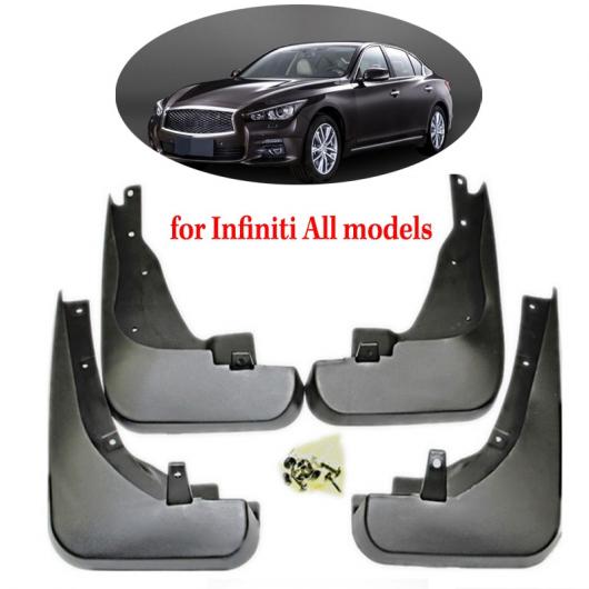 フロントリア ABS プラスチック フェンダー マッドガード 泥除け インフィニティ Q70L Q70 QX30 QX50 QX60 QX70 Q40 Q50 [1] カラー1・カラー8 AL-AA-8704 AL Madguard for car