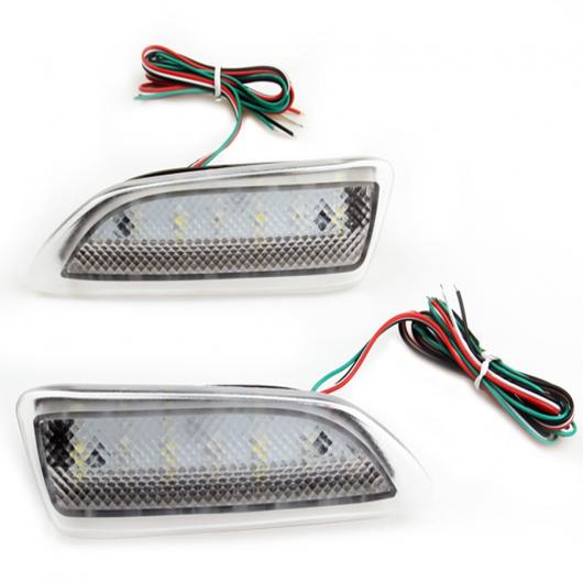 DC12V クリアレンズ 13-SMD リア バンパー ブレーキリフレクター LED ブレーキテール リアライトフォグ レクサス CT200H トヨタ カローラ レッド AL-AA-9373 AL Car light｜オートパーツエージェンシー