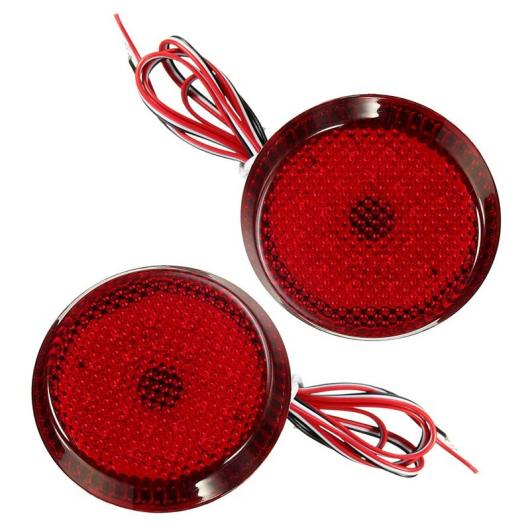 LED リア バンパー リフレクターテールライトDC12V パーキング ワーニング ランプ サイオン XB IQ トヨタ シエナ カローラ AL-AA-9376 AL Car light