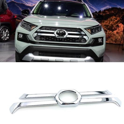 ABS クローム フロント センターグリル カバー トリム トヨタ RAV4 Adventure 2019 AL-AA-9447 AL Car plating parts