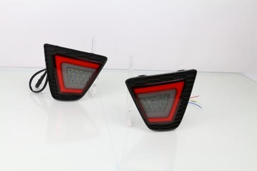 ホンダ ・ ジャズフィット 2014-2016 LED リアバンプ 照明 ドライビング 制動ターニング リバース ランプ US MODEL AL-AA-9573 Car light