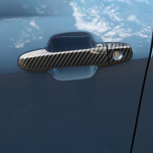 ドア ハンドル ABS カーボン ファイバー スバル フォレスター SK 2019 2020 パーツ セット 選べる2バリエーション ABS Chrome,ABS Carbon Fiber AL-BB-0583 AL plating parts|オートパーツエージェンシー