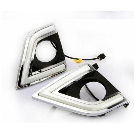 ターンシグナル 調光スタイルリレー 12V LED DRL 日中走行 ライトランプ ホール トヨタ カローラ 2014 2015 2016 Type B white AL-BB-1169 AL Car light｜オートパーツエージェンシー