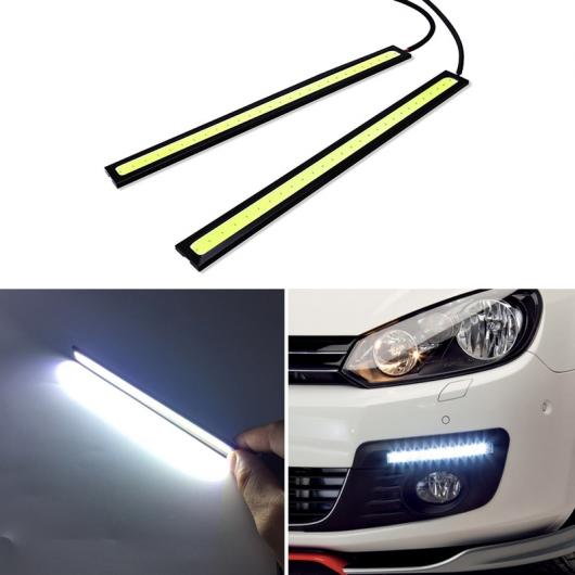 デイタイムランニングライト COB LED DRL ランプ トヨタ カローラ ヤリス アベンシス RAV4 カムリ オーリス ハイラックス C-HR プリウス ・ ヴァーソ AE86 ヴィッツ ホワイト AL-BB-1175 AL Car light 4,665円