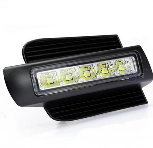 点滅 トヨタ プラド 120 LC120 GRJ120 2003 ～ 2009LED DRL デイタイム 走行ランニング バンパー ライト ホワイト AL-BB-1230 AL Car light