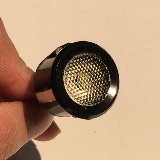 2個防水 DRL LED イーグルアイライト 9ワット クールホワイトカーフォグ デイタイム リアテール リバース バックアップ 駐車 ランプ 1 pair ブルー Flood AL-BB-1324 AL Car plating parts