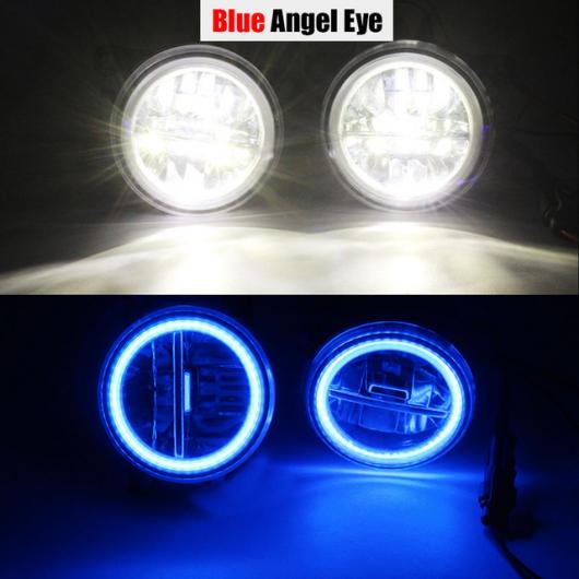 日産 ムラーノ Z51 4000LM LED フォグ ライト エンジェル アイハローリング ランプ DRL 12V 2007 2008 2009 2010 2011 2012 2013 2014 Blue Angel Eye AL-BB-1766 AL Car light 18,963円