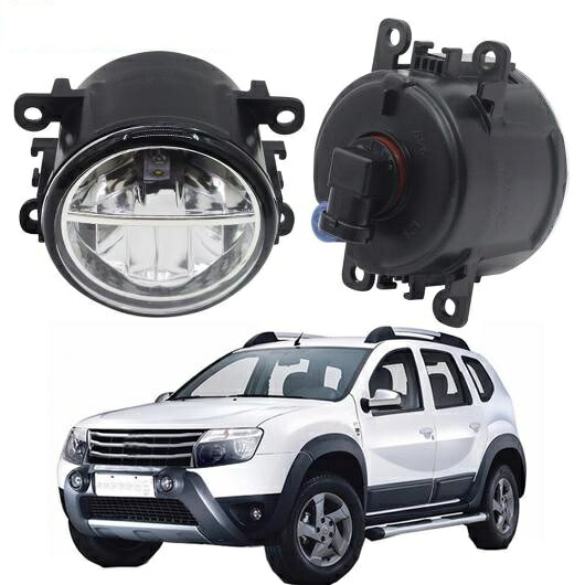 2個 LED フォグ ライト 4000LM DRL デイタイムランニング ランプ ホワイト 12 ルノー ダスタークローズドオフロード 2012 ~ 2015 AL-BB-1683 AL Car light|オートパーツエージェンシー