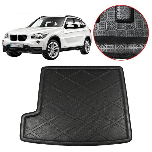 BMW X1 E84 トランクマット ブート ライナー フロア プロテクターパッド 2010 2011 2012 2013 2014 2015 AL-BB-2520 AL Interior parts for cars