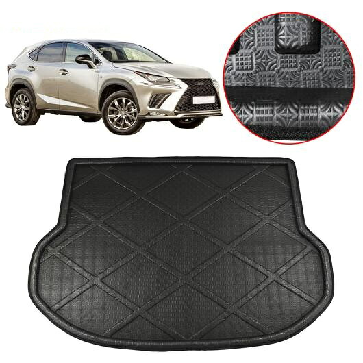 テールトランクマット ブート ライナー フロア カーゴ 防汚 パッド レクサス NX NX200T NX300h NX300 2015 2016 2017 2018 AL-BB-2578 AL Interior parts for cars