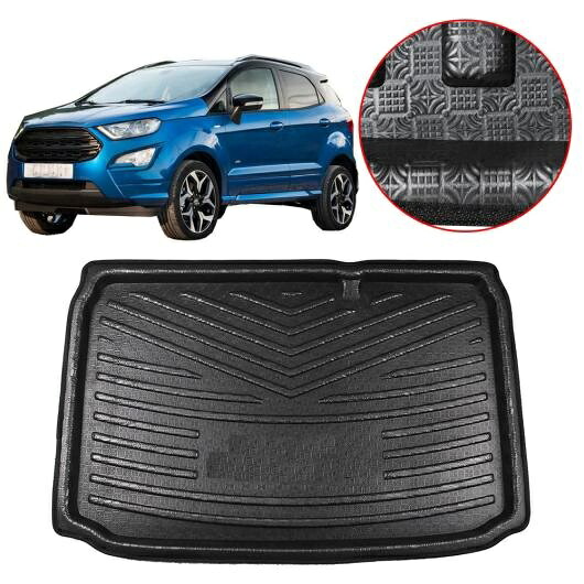 フォード エコスポーツ Ford EcoSport 2018 2019 後部トランクマットフロアブーツ トレイ ライナー 荷物 カーゴ 防汚 パッド AL-BB-2633 AL Interior parts cars|オートパーツエージェンシー