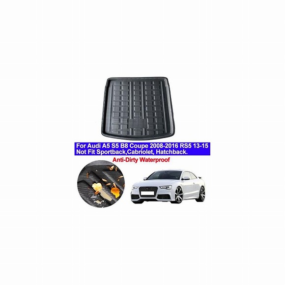 リア トランクマット ブート ライナー プロテクター フロアアウディ A5 S5 B8 クーペ 2008 2009 2010 -2016 RS5 2013 2014 2015 AL-BB-2750 AL Interior parts for cars|オートパーツエージェンシー
