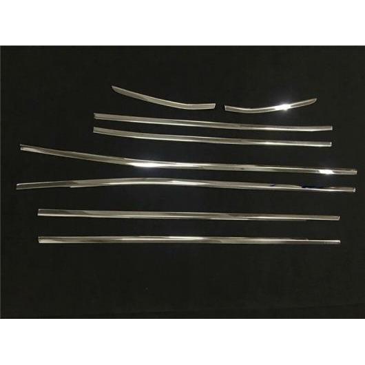カバー トヨタ ヴォクシー ノア R80 MID-2017 2018 ステンレス スチール ウインドウ ロア トリム lower trm 8pcs AL-BB-2883 AL Car plating parts