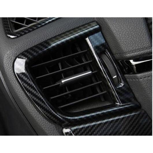 ホンダ CRV 2017 2018 2019 フロント サイド AC エアコンベント カバー ABS クローム カーボン ファイバー モールディング トリム 2個 カーボン カーボン carbon fiber AL-BB-2984 AL plating parts