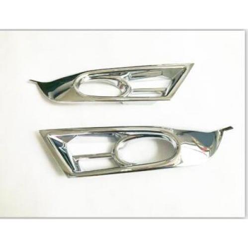 ホンダ CRV 2017 2018 2019 フロント フォグ ランプ カバー ABS クローム モールディング トリム 2個 front fog lamp cover AL-BB-2985 AL Car plating parts