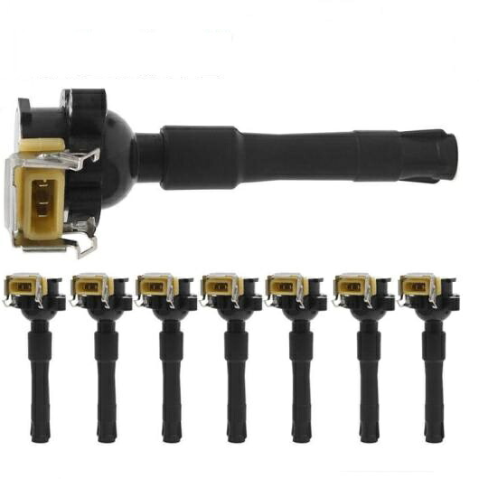 UF354 セット 8 イグニッションコイル BMW E46 E39 X5 Z8 E36 325 330 328 525I 540I M3 12131748018 1213759 219 E383 E720 E721 UF-354 AL-BB-3541 AL Car parts
